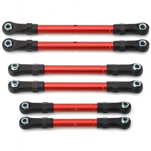Kit biellettes de direction métal pour voiture RC Traxxas Rustler 4x4