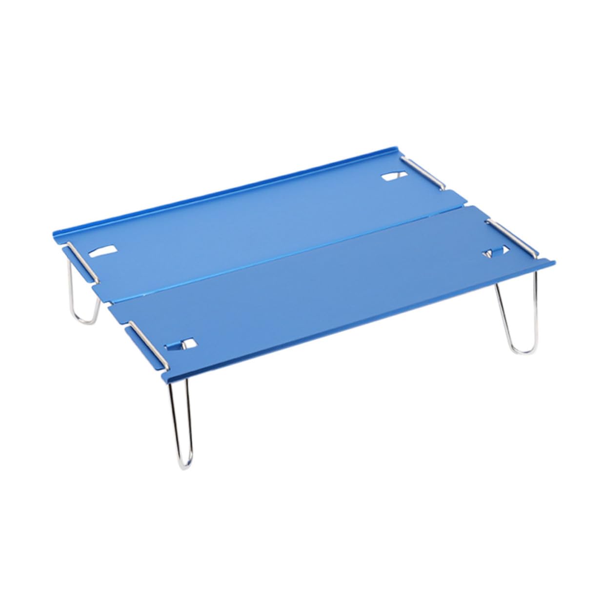 Table de camping pliable Hemobllo en aluminium portable légère petite taille pour randonnée