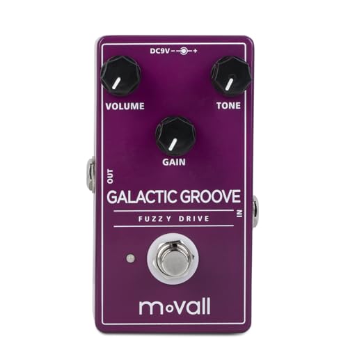 TIKTONE Fuzz Guitar Effect - Movall MP102 Galactic Groove Fuzzy Drive Pedal