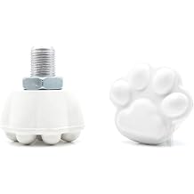 2 حزمة تو توقف زلاجات الأسطوانة كتلة الفرامل المطاطية 82A Cat Paw Toe سدادات لملحقات الزلاجات الرباعية