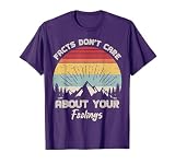 Camping Crew Facts Don't Care About Your Feelings Retro T-Shirt