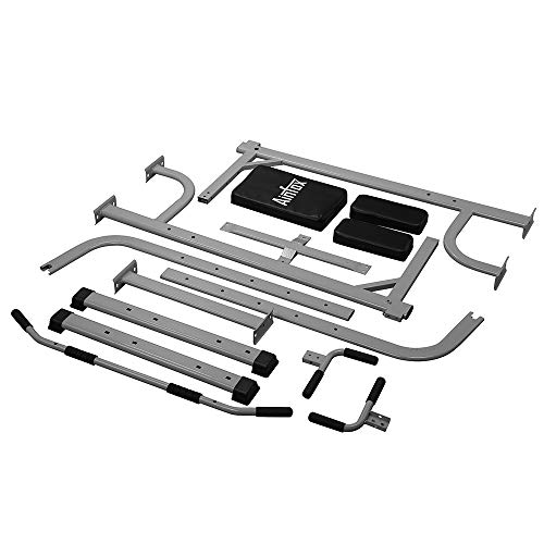 Ainfox Power Tower, Capacity 550 Lbs Pull Up Bar Tower Dip Stands Fitness Gym Office - Thumbnail 7