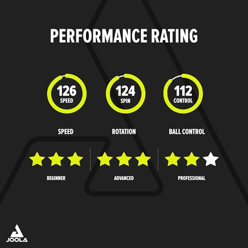 Image of JOOLA Infinity Carbon Professional Ping Pong Paddles - Ergonomic Comfort Grip - ITTF Approved Rubbers - Professional Ping Pong Paddle for Advanced Control & Speed - Table Tennis Racket