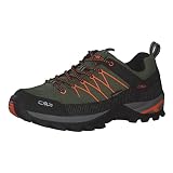 CMP Rigel Low Trekking Shoes Wp, Scarpe da trekking Uomo, Torba-Flash Orange, 43 EU...