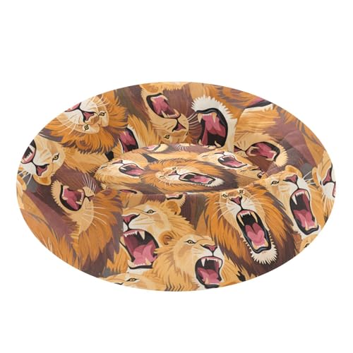 Coussin lion chaud et isolant taille M pour petit animal - 2