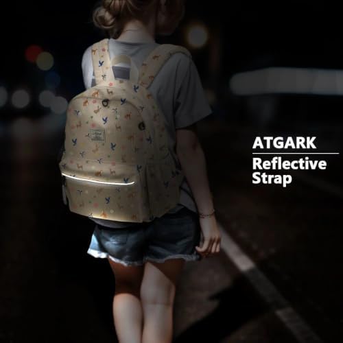 atgark Corduroy Toddler Backpack for Boys Girls 2-5: Preschool Backpack - Cute Kids Backpack 13.5" H Fit Folder — view 6