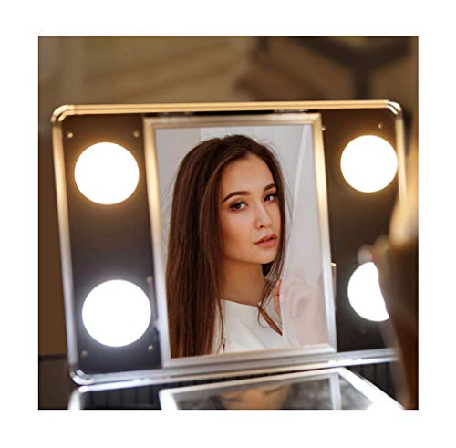 Miroir LED lumière avant à ventouse pour un maquillage sans ombre - 2