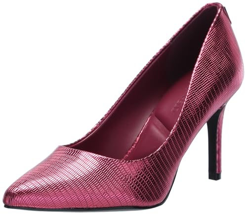 Image of Karl Lagerfeld Women's Royale Snake Textured Dress Pump