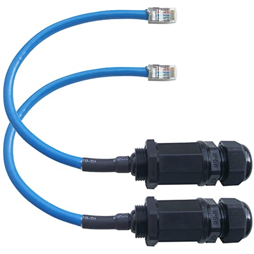 Connecteur M20 RJ45 étanche Cat6 blindé anti-interférences pour panneau extérieur PENGLIN x2