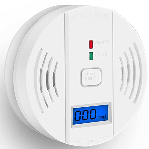 Carbon Monoxide Detector, CO Detectors with LED...