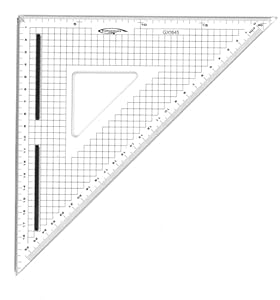 Graphoplex Schneidewinkel 45° 26 cm
