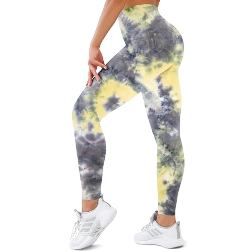 SUNCLOVE High Waisted Leggings for Women Tummy Control Buttery Soft Yoga Pants Womens Gym Workout Running Leggings