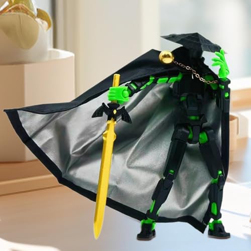 Image of Action Figure, Dummy 13 Action Figure Toys, Polyarticular Movable Titan , High Degree&Freedom Multi Articular action figures, 3D Printed Toys for Desktop Decoration&Game Lovers