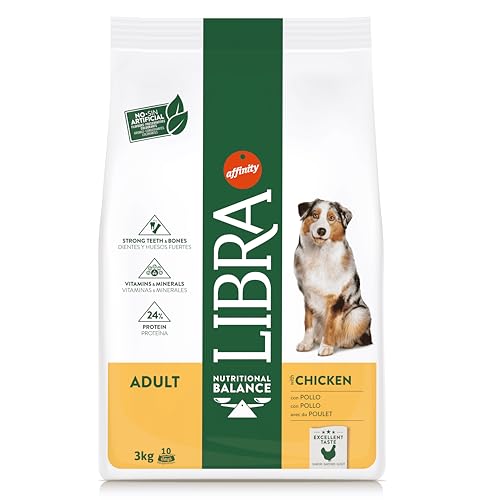 Libra - Pienso para Perros Adultos pequeños, medianos y Grandes Pollo