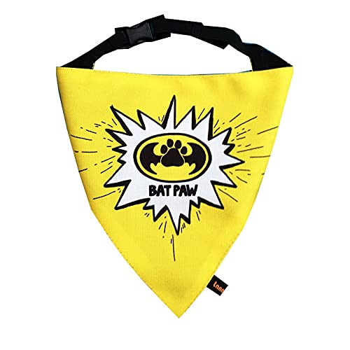 Lana Paws BatPaw Superdog Dog Bandana/Dog Scarf, M-L (B072Q37W1V) Amazon Price History, Amazon Price Tracker