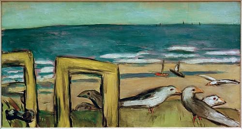 Tableaux Mouettes ensoleillées de Max Beckmann affiche d'art aux finitions soignées 60x90