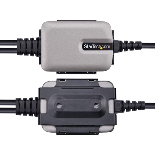 Adaptateur USB vers Série StarTech.com avec vis DB9 interchangeables pour maintenance industrielle