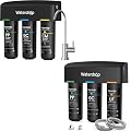 Waterdrop WD-TSA-UF 0.01 ?m Ultra Filtration and TSB-CM Under Sink Water Filter, Under Sink Water Filtration System-9-Stage Filtration, Reduces Chlorine, Taste and Odor, Fluoride,-Bundle