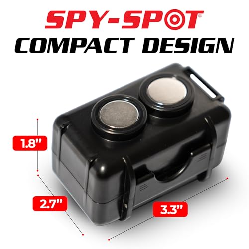 Spy Spot Magnetic Mount Weatherproof Case for GPS Trackers - Stash Lock Box for Items, Key Holder Under Vehicles - Fits GL200, GL 300, GL300W, GL300MA