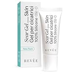 REVÉE Scar Gel 20g Crema Cicatrici Chirurgiche - 100% Silicone, Topico per Cicatrici, Crema Cicatrizzante Ferite, Gel
