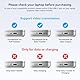 JCYMELE Dual 4K@60Hz Extended Display USB C auf Dual HDMI Adapter für 2 Monitore Typ C Port zu HDMI Splitter 1 in 2 Out Gleichzeitig für Laptops MacBook Pro Air [macOS nur Support SST Mode]