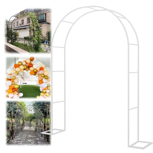 Arche de jardin en fer pour tuteurer vos plantes et sublimer vos massifs
