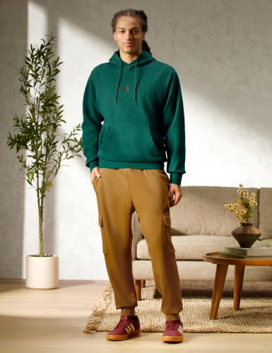 Image of adidas Men's Essentials Feel Cozy Fleece Cargo Pants
