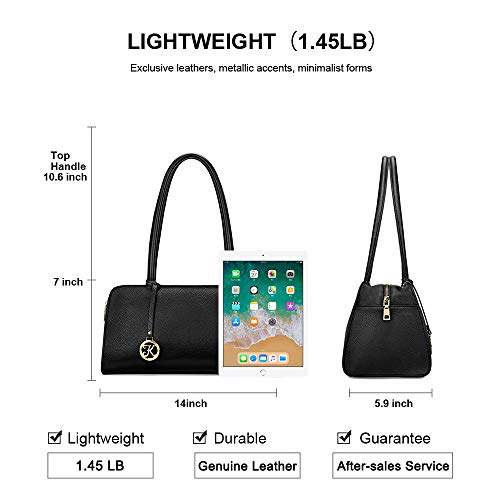 Kattee Leather Purses And Handbags For Women Small Top-Handle Tote Bag Satchel Shoulder Bag #TOP2