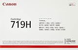 canon toner 045h BEDRUCKBARE SEITEN - Mit der All-in-One Cartridge 719, die nahtlos auf Ihr Canon System abgestimmt ist, erhalten Sie rund 6.400 kontraststarke, streifenfreie S/W-Seiten (gemessen nach ISO 19752)