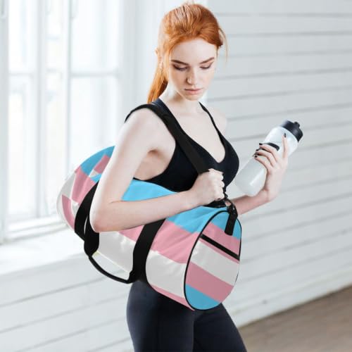 Bolsa de deporte arcoíris con bolsillo interior ideal para viajes y escapadas 6