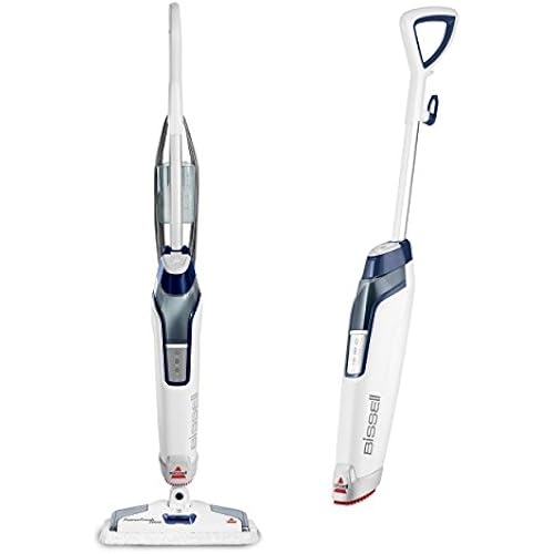 Bissell PowerFresh Deluxe 1806 Steam Mop for Tile, Hardwood & Sealed Floors w/Built‑in SpotBoost Brush, Fast 30‑Second Warm‑Up, Variable Steam Levels, Fresh Scent Discs Compatible