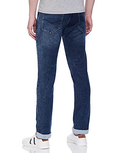 KILLER-Mens-Slim-Jeans KILLER Mid Tone Wash Cotton Polyester Fleece Slim Fit Mens Jeans (A219111SLMDORBU-P)