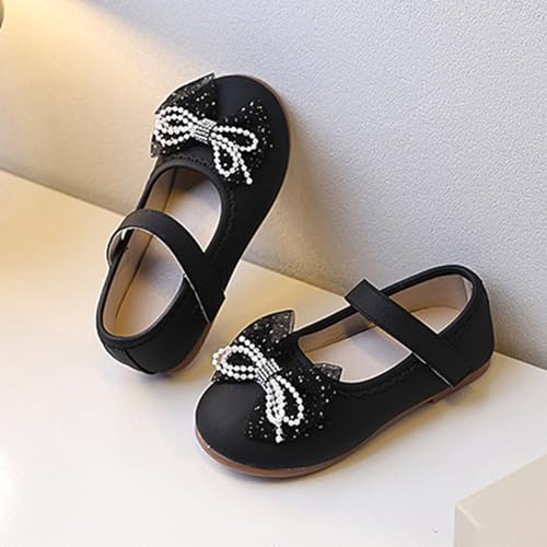 Girls Mary Jane Dress Shoes Non Slip School Ballet Lightweight Comfortable Soft Sole Flat Leather Shoes4