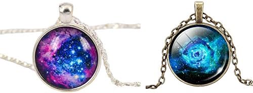 Miraclekoo 20 Set Silver Plated Round Bezel Pendant Trays with Glass Cabochons 25 mm Blanks Bezel Pendant Trays Set for Photo Pendant Resin Craft Jewelry Making