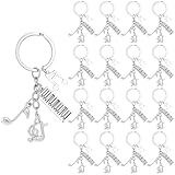 Matériau de qualité:Ce porte clés instrument de musique est fabriqué en alliage de qualité avec un fin éclat métallique., poids léger, confortable et durable