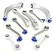 Front Suspension Control Arm Kit for 10-16 Audi B8 B8.5 A4 S4 RS4 A5 S5 RS5 Q5 SQ5 A6 C7 C7.5 A6 S6 RS6 A7 S7 RS7 B8 B8.5 (Late (M14))