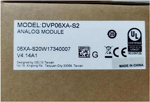 Módulo analógico de expansión PLC DVP06XA-S2 nuevo y sellado 2