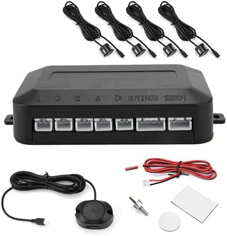 Car Parking Sensor 12V DC Reversing Kit Warning Sound Indicator P...