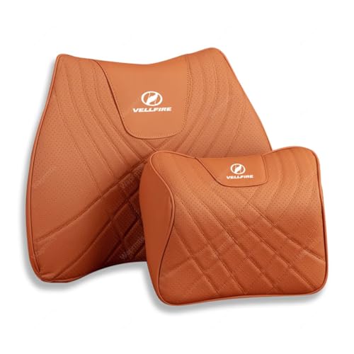 ヴェルファイア(VELLFIRE) 腰クッション ランバーサポート ネックパッド 背もたれ ヴェルファイア 20系 30系 40系 車用 ウェストクッション ネックピロー 首枕 運転 ヘッドレスト 頚椎サポート枕 低反発 腰枕 背もたれ 通気性 人間工学