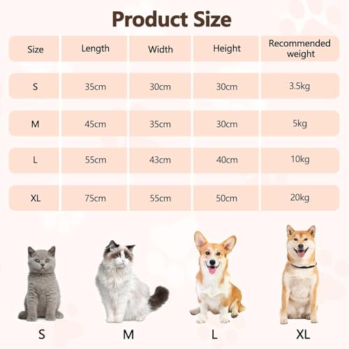 Hundehöhle, Hundehöhle für Große Hunde, Hundebett Höhle mit Herausnehmbarem Kissen, Halboffenes Design, Verstärkte Kanten, Rutschfester Boden,Yellow-XXL