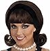 Forum Novelties Women's Flirting with The 50's Costume Wig, Brown, One Size