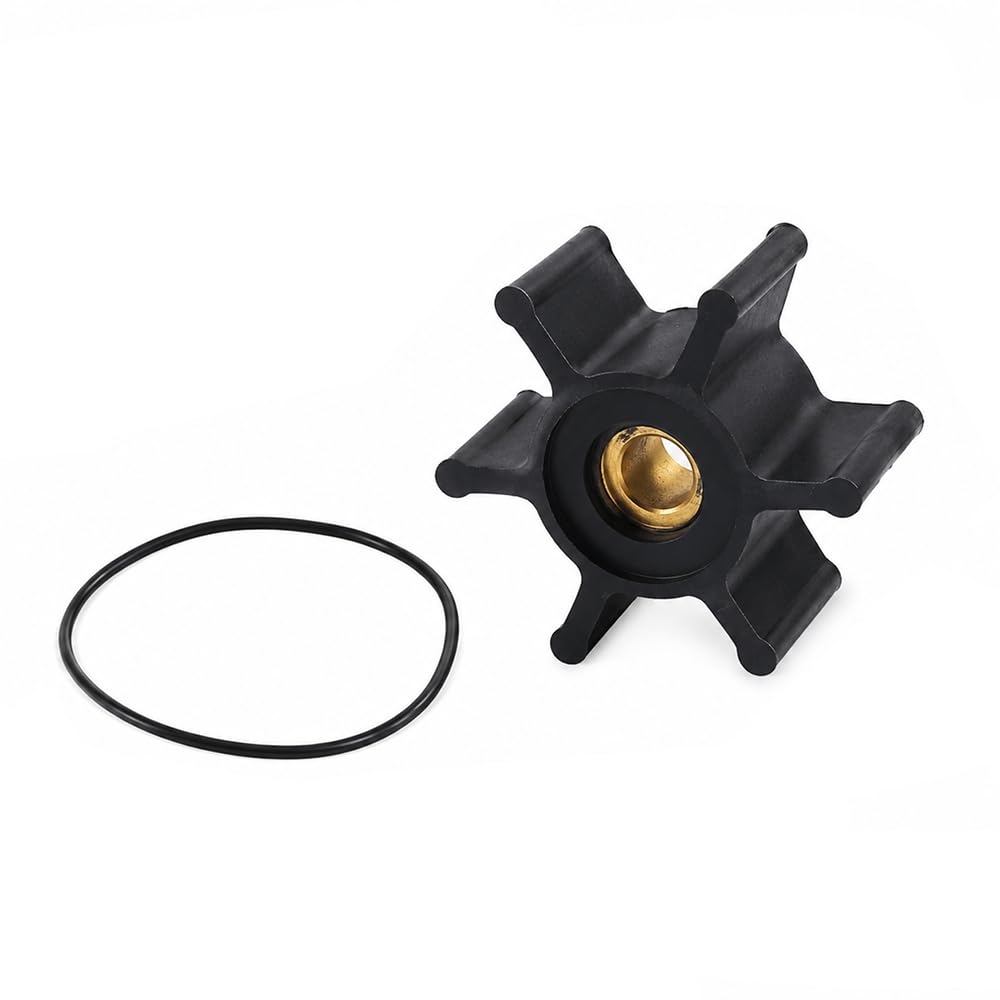 TOP-MAX Utility Pump Impeller Replacement 49162771, Rust-Proof Brass & Rubber with Seals, Compatible with Milwaukee M18 Cordless Water Transfer Pumps, Easy Install Spares to Restore Suction