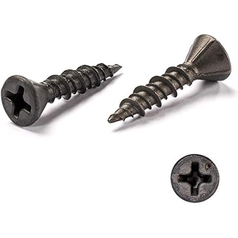 INNONEXXT® Premium Gypsum Fibreboard Screws, Fibre Cement Panel Screws, Drywall Screws, Universal Screws, 3.9 x 22 mm, Made in Germany, Pack of 500, Phillips Head Cover