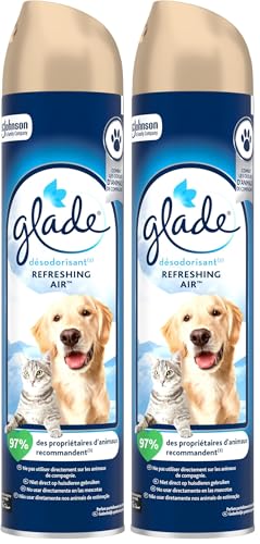 Glade Aérosol Pet Range - Infusé Aux Huiles Essentielles - Idéal Contre Les Odeurs Des Animaux - 1 Aérosol, 300ml