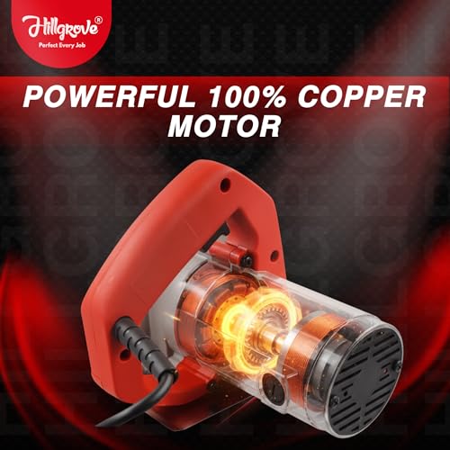 Image of Hillgrove HGCM1293M2 Cutting Machine Saw for Tile /Marble /Wood with 1Pcs Wood Cutting Wheel (1050 W)