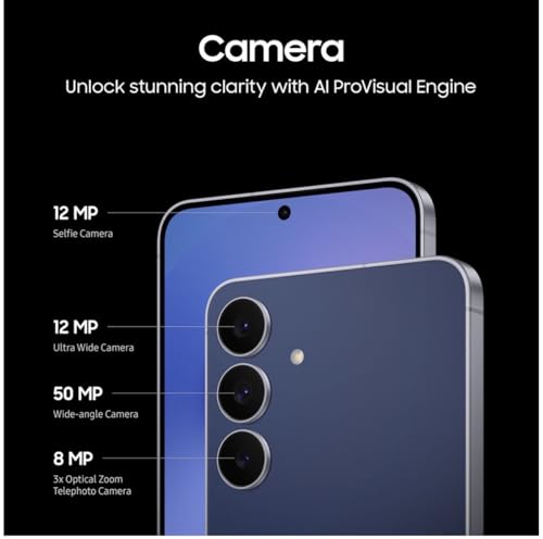 Samsung Galaxy S25 FE Cell Phone (2025), 256GB AI Smartphone, Unlocked Android, Large Display, 4900mAh Battery, High Res-Camera, AI Photo Edits, Durable, US 1 Yr Warranty, JetBlack - Image 4