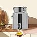 304 Stainless Steel Milk Can, 10L/2.64Gallon Milk Can with Faucet, Metal Water Beverage Drink Dispenser with Sealed Lid for Milk and Wine Liquid Storage (10L)