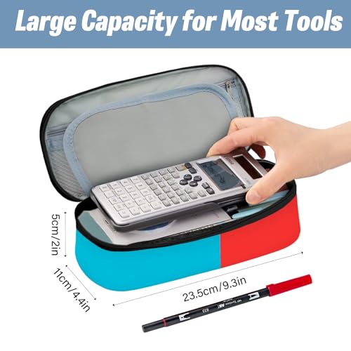 Image of Gamer Pencil Case For Kids, Video Game Pen Bag For School Teens, Gamer Pencil Case Girls Boys Teens, Large Capacity School Supplies, Game Lovers Pen Box
