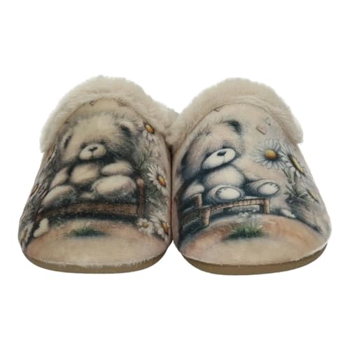 Chaussons maison femme Gema Garcia avec semelle antidérapante