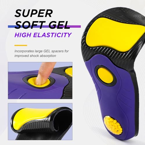 Plantillas para Fasciitis Plantar con Soporte Alto para Hombre y Mujer miniatura 2